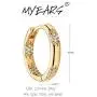MYEARS Women Gold Huggie Hoop Earrings Chunky Band North Stars Bead Ball Sleeper Diamond Cubic Zirconia 14K Gold Filled Small Boho Beach Simple Delicate Handmade Hypoallergenic Jewelry Gift MYEARS Women Gold Huggie Hoop Earrings Chunky Band North Stars Bead Ball Sleeper Diamond Cubic Zirconia 14K Gold Filled Small Boho Beach Simple Delicate Handmade Hypoallergenic Jewelry Gift
