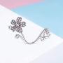 Snowflake Dangle Hat Animal Deer Beads Charm Authentic 925 Sterling Silver For Pandora Charms Bracelet (Flower Charm)