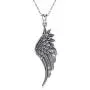 LOOVE Angel Wings Necklace Sterling Silver Guardian Angel Wings Pendant with 18'' Chain, Charm Jewelry Gift for Women Girl LOOVE Angel Wings Necklace Sterling Silver Guardian Angel Wings Pendant with 18'' Chain, Charm Jewelry Gift for Women Girl