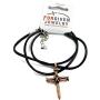 FORGIVEN JEWELRY Antique Nail Cross Necklace in Copper