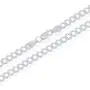 NYC Sterling Mens 5mm Solid Sterling Silver .925 Curb Link Chain Necklace, Made in Italy NYC Sterling Mens 5mm Solid Sterling Silver .925 Curb Link Chain Necklace, Made in Italy