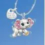 RTY Inspirational Gift Never Forget That I Love You Necklace Earrings Animal Jewelry Lucky Elephant Love Heart Pendant Necklace for Mom Wife Girlfriend