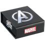 Marvel Comics Unisex ''A'' Logo Avengers Stainless Steel Chain Pendant Necklace, 24''