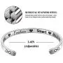 Suyi Inspirational Bracelet for Women Personalized Gift Cuff Bracelet Mantra Engraved Birthday Bangle Bracelet Suyi Inspirational Bracelet for Women Personalized Gift Cuff Bracelet Mantra Engraved Birthday Bangle Bracelet