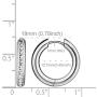 Small Hoop Earrings, TGNEL Hypoallergenic Earrings Tiny Cartilage Earrings- Huggie Earrings for Girls Women Men Teens