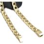 Gold Necklace Chain [ 9mm Cuban Link ] up to 20X More 14k GOLD Than Other Fashion Jewelry Chains - Durable Necklaces for Men with Replacement Guarantee 16 to 30 inches Lobster Claw Clasp USA Made!