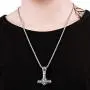 Ropman Gold Norse Viking Jewelry Men Necklace Thor Hammer Mjolnir Necklace Amulet Scandinavian Stainless Steel Pendant Valknut Free 23 Inch Chain Ropman Gold Norse Viking Jewelry Men Necklace Thor Hammer Mjolnir Necklace Amulet Scandinavian Stainless Steel Pendant Valknut Free 23 Inch Chain