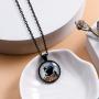 G-Ahora Naruto Necklace Uzumaki Naruto Uchiha Sasuke Haruno Sakura Hatake Kakashi Necklace Naruto Jewelry for Men Woman