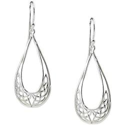 Sterling Silver Filigree Teardrop Earrings – 100% Hypoallergenic & Allergy Free Jewelry