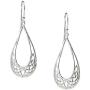 Sterling Silver Filigree Teardrop Earrings – 100% Hypoallergenic & Allergy Free Jewelry