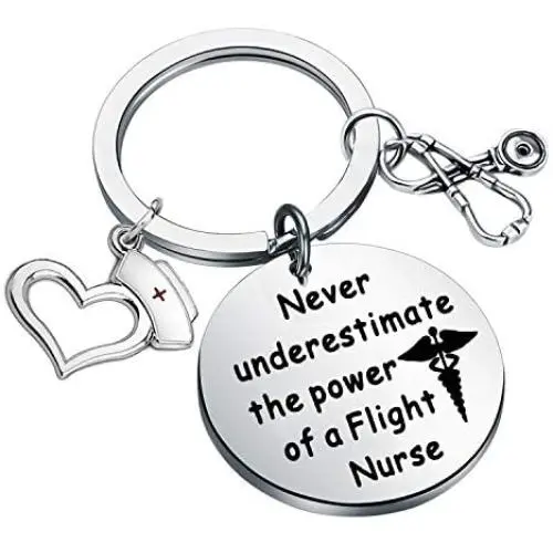 Flight Nurse Gifts Keychain Nurse Graduation Gifts Nurse School Student Gifts Inspiration Flight Nurse Jewelry Never Underestimate The Power of Flight Nurse Flight Nurse Gifts Keychain Nurse Graduation Gifts Nurse School Student Gifts Inspiration Flight Nurse Jewelry Never Underestimate The Power of Flight Nurse