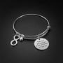 iJuqi Aunt Gift From Niece - Aunt Niece Bracelet, The Love Between An Aunt and Niece Is Forever, Aunt Birthday Gifts, Stainless Steel Aunt Jewelry Gift