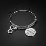 iJuqi Aunt Gift From Niece - Aunt Niece Bracelet, The Love Between An Aunt and Niece Is Forever, Aunt Birthday Gifts, Stainless Steel Aunt Jewelry Gift