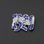 CENWA Rhinestone Brooch Pin 1920 Greek Sorority Jewelry Gift