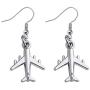 FUSTYLE Airplane Necklace Aircraft Pendant Flight Attendant Jewelry Pilot Gifts for Aviation Traveler
