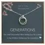 EFYTAL Grandma Gifts, 925 Sterling Silver 2 Thick Interlocking Circles Necklace for Grandmother from Daughter, Mom Necklaces for Women, Birthday Gift Ideas, Mothers Day Jewelry For Her, Mothers Day EFYTAL Grandma Gifts, 925 Sterling Silver 2 Thick Interlocking Circles Necklace for Grandmother from Daughter, Mom Necklaces for Women, Birthday Gift Ideas, Mothers Day Jewelry For Her, Mothers Day