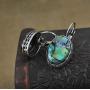925 Sterling Silver Abalone Shell Earrings for Women Dangle Drop Earring (Rectangle/Teardrop/Oval/Round)…
