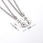 Bestie necklace for 2 Best Friends Forever Necklace BFF Necklace Broken Heart Necklace Couples Jewelry