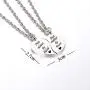 Bestie necklace for 2 Best Friends Forever Necklace BFF Necklace Broken Heart Necklace Couples Jewelry Bestie necklace for 2 Best Friends Forever Necklace BFF Necklace Broken Heart Necklace Couples Jewelry