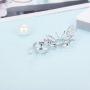 LGSY Sterling Silver Edelweiss Pearl Cage Pendants for Women, Design Pearl Cage Pendants for Pearl Jewelry Making, Essential Oil Diffuser Lockets for Pearl Jewelry