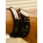 Lost Tribe Designs Hebrew Biblical Ten Commandments Bracelet with Shema Yisrael, Star of David and Beads