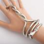 KUIYAI Flexible Bendable Snake Necklace Wrap Bangle Twistable Snake Jewelry