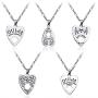 Chamqueen Ouija Board Pendant Necklace Set Pendant Necklace Ouija Board Planchette Alloy Love Pendant Necklace Set Women Necklaces