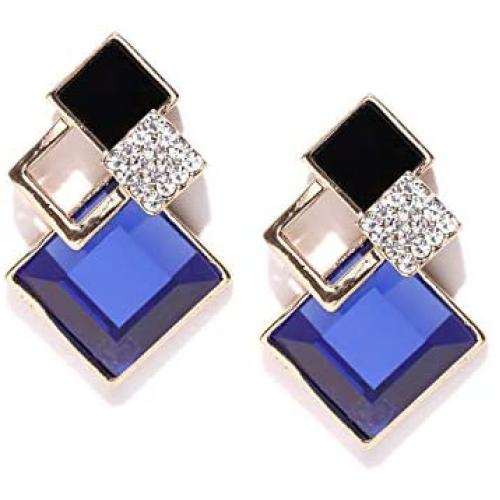 YouBella Fashion Jewelry Bollywood Stylish Crystal Earrings for Women and Girls