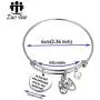 Zuo Bao Theater Jewelry Comedy Tragedy Masks Charm Jewelry in Herself She Believed and So She Achieved Bracelet Drama Teacher Thespian Gift