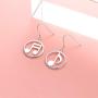 SILVER MOUNTAIN S925 Sterling Silver Music Themed Music Clef Heart Pendant Necklace Ring Earrings Bracelet Musical Jewelry for Women Girls Birthday Gift