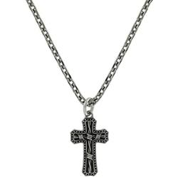 Montana Silversmiths Christian Faith Cross Mens Necklace