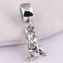 Ochoos New Mischievous But Well-Meaning Thumper Pendant Beads Fit Pandora Bracelet DIY Jewelry 925 Sterling Silver Animal Bead Charm