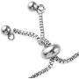 Shop LC Stainless Steel Magic Ball Bolo Tennis Bracelet for Women Gifts Jewelry (Adjustable)