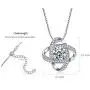 Nowonchic 925 Sterling Silver Love Knot Pendant Necklace for Women, 18+2 inch Nowonchic 925 Sterling Silver Love Knot Pendant Necklace for Women, 18+2 inch