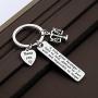 Zuo Bao Scales of Justice Keychain Paralegal Gift Legal Assistant Gift A Truly Great Paralegal is Hard to Find Difficult to Part with Legal Secretary Gift