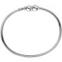 Lighthouse Creations The Traditional Sterling Silver Double Ball Threaded Bracelet from Cape Cod