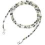 Glaring 4-6 Pack Face Mask Lanyard Chain Strap Colorful Beads Chain Holder for Women Kids Comfortable Around The Neck