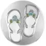 Ginger Snaps Flip Flops Charm Accessory | Interchangeable Snap Jewelry Collection | Button Charms for Necklaces & Bracelets | Standard Size | SN21-28 Ginger Snaps Flip Flops Charm Accessory | Interchangeable Snap Jewelry Collection | Button Charms for Necklaces & Bracelets | Standard Size | SN21-28