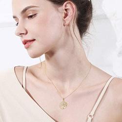 Agvana Gold Tree of Life Necklace Mothers Day Gifts for Mom Gold Filled Sterling Silver Dainty Family Tree Dainty Pendant Necklace Anniversary Jewelry Birthday Gifts for Women Girls Grandma Her