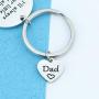 HN HNHB Your Little Girl My Hero Father Keychain Daughter Dad Gift Fathers Day Jewelry Gifts