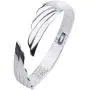 HYLJ Sterling Silver Plated Vintage Double Big Angel Wings Adjustable Bangle Bracelet,63MM HYLJ Sterling Silver Plated Vintage Double Big Angel Wings Adjustable Bangle Bracelet,63MM