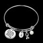UJIMS Semicolon Inspirational Gift Mental Health Suicide Awareness Bracelet Depression Awareness Jewelry for Women Girl