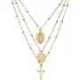ACC PLANET Layered Necklaces for Women,18K Gold Plated Coin Cross Pendant Necklace Multilayer Disc Necklace Station Link Chain Adjustable Layering Choker Necklaces for Girls Jewelry Mothers Gifts ACC PLANET Layered Necklaces for Women,18K Gold Plated Coin Cross Pendant Necklace Multilayer Disc Necklace Station Link Chain Adjustable Layering Choker Necklaces for Girls Jewelry Mothers Gifts