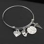 Physical Therapy Keychain Physical Therapist Graduation Gift She Believed She Could So She Did Keychain