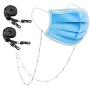 Face Mask Chain Stainless Steel Holder Lanyard Chain Necklace Strap Stylish Leash Handy Face Mask Retainer Hanger Keeper Mask Holder Accessory Necklace Jewelry for Women Men Teen Girls Kids