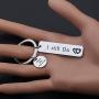 MAOFAED Wedding Anniversary for Husband Celebrate 1st Anniversary 5th 10th 20th Anniversary for Boyfriend Husband Anniversary Couple Keychain Gift