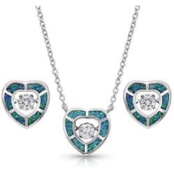 Montana Silversmiths River of Lights Dancing Heart Jewelry Set