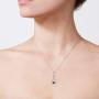 Caperci Sterling Silver Infinity Pendant Necklace - Valentines Day Jewelry Gifts for Women