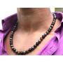 Auras by Osiris Beaded Necklaces for Men Healing Crystal Protection Stone Mens Necklaces Handmade in USA by Master Shaman