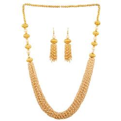 Touchstone Indian Bollywood Handcrafted Traditional Royal Mughal Kundan Polki Meenakari Enamel Colorful Wedding Designer Jewelry Long Necklace Set in Gold and Silver Tone for Women.